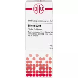 SILICEA D 200 utspädning, 20 ml