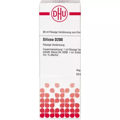 SILICEA D 200 utspädning, 20 ml