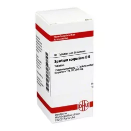 SPARTIUM SCOPARIUM D 6 tabletter, 80 pc