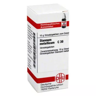 DHU Stannum metallicum C 30 kulor, 10 g DHU Stannum metallicum C 30 kulor, 10 g
