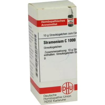 STRAMONIUM C 1000 globuli, 10 g STRAMONIUM C 1000 globuli, 10 g