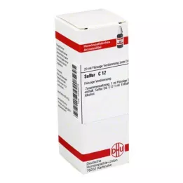 SULFUR C 12 Utspädning, 20 ml