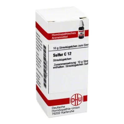 DHU Svavel C 12 kulor, 10 g