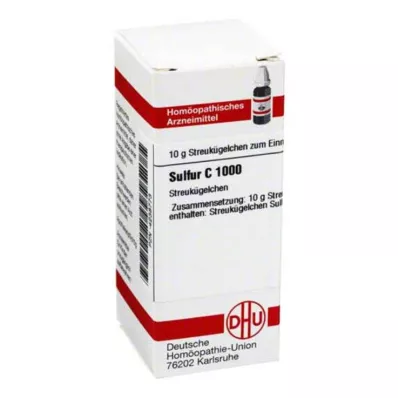 DHU Svavel C 1000 kulor, 10 g