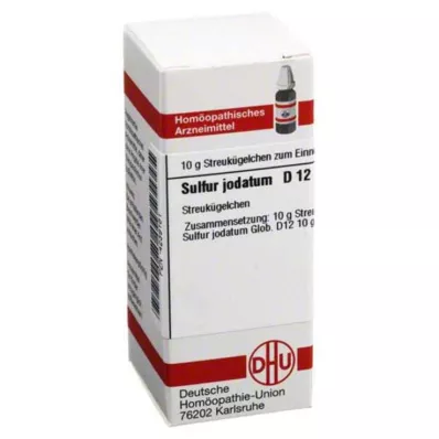 DHU Svavel jodatum D 12 kulor, 10 g
