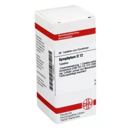 SYMPHYTUM D 12 tabletter, 80 st