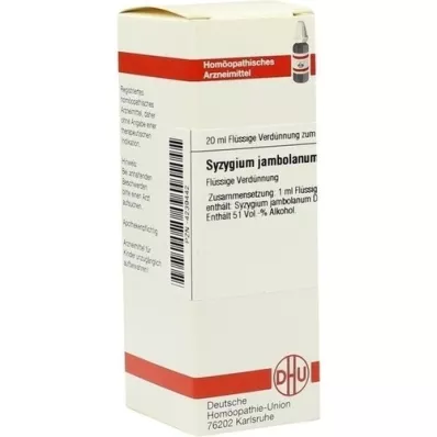 SYZYGIUM JAMBOLANUM D 4 utspädning, 20 ml