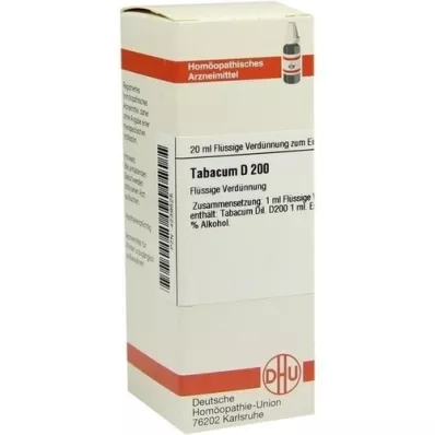 TABACUM D 200 utspädning, 20 ml