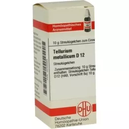 TELLURIUM metallicum D 12 kulor, 10 g