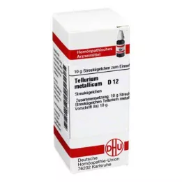 TELLURIUM metallicum D 12 kulor, 10 g