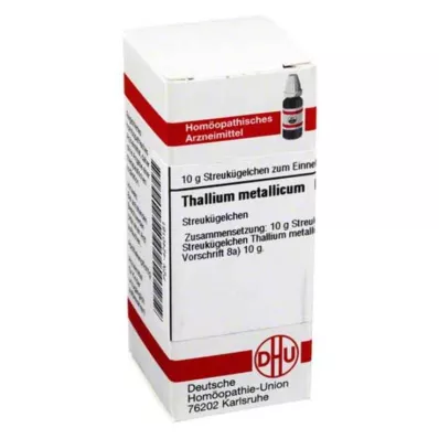 THALLIUM METALLICUM D 12 kulor, 10 g