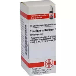 THALLIUM SULFURICUM D 6 kulor, 10 g