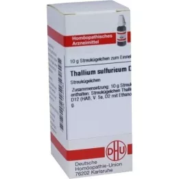 THALLIUM SULFURICUM D 12 kulor, 10 g