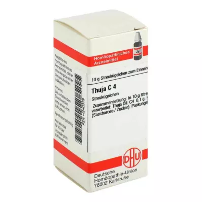 THUJA C 4 globuli, 10 g