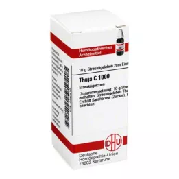 THUJA C 1000 globuli, 10 g