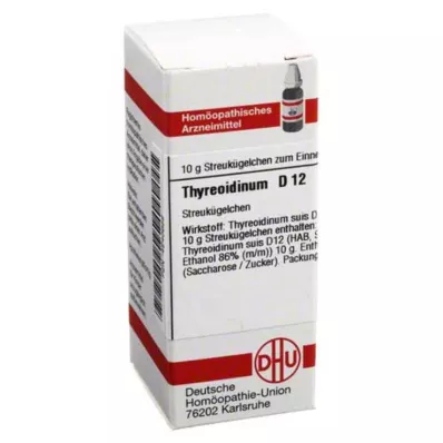 THYREOIDINUM D 12 kulor, 10 g THYREOIDINUM D 12 kulor, 10 g