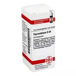 THYREOIDINUM D 30 globuli, 10 g