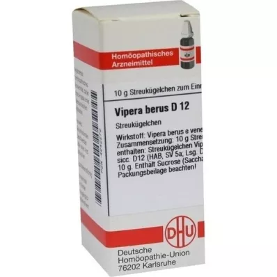 VIPERA BERUS D 12 kulor, 10 g