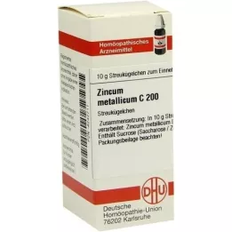 ZINCUM METALLICUM C 200 globuli, 10 g