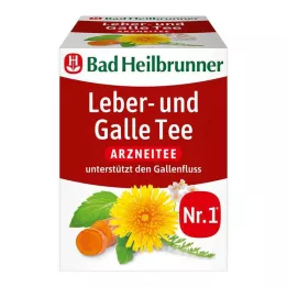 BAD HEILBRUNNER Filterpåse för te om lever och gallblåsa, 8X1,75 g