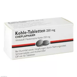 KOHLE Tabletter, 50 st