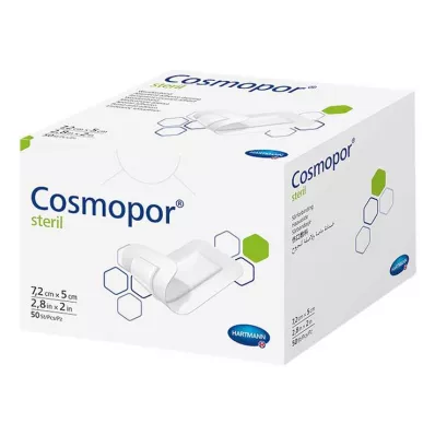 COSMOPOR sterilt sårförband 5x7,2 cm, 50 st