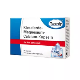 KIESELERDE MAGNESIUM Kalciumkapslar, 60 kapslar