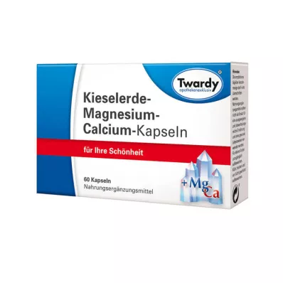 KIESELERDE MAGNESIUM Kalciumkapslar, 60 kapslar