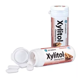 MIRADENT Xylitol tuggummi kanel, 30 st
