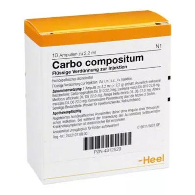 CARBO COMPOSITUM Ampuller, 10 st CARBO COMPOSITUM Ampuller, 10 st