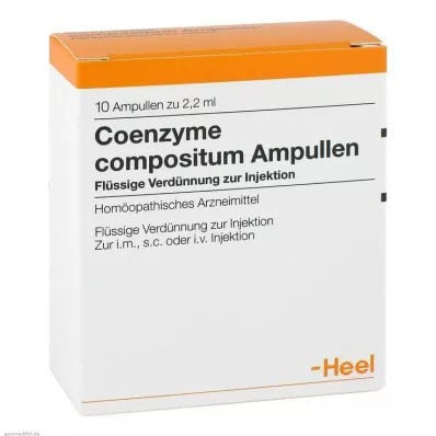 COENZYME COMPOSITUM Ampuller, 10 st COENZYME COMPOSITUM Ampuller, 10 st