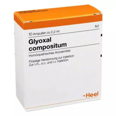 GLYOXAL ampuller med compositum, 10 st GLYOXAL ampuller med compositum, 10 st
