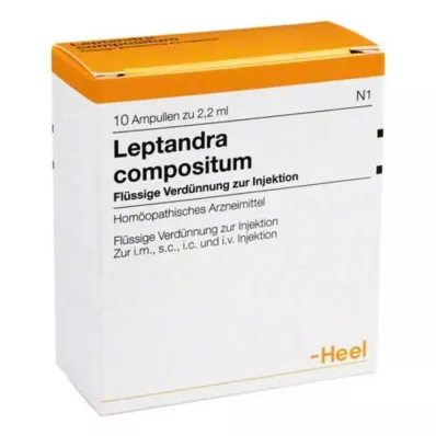 LEPTANDRA COMPOSITUM Ampuller, 10 st