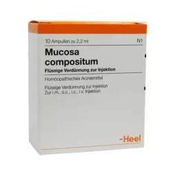 MUCOSA ampuller med compositum, 10 st