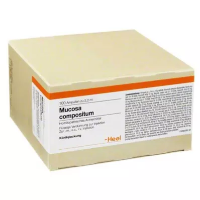 MUCOSA ampuller med compositum, 100 st MUCOSA ampuller med compositum, 100 st