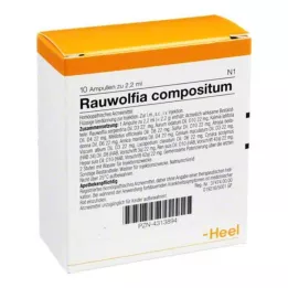 RAUWOLFIA COMPOSITUM Ampuller, 10 st
