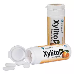 MIRADENT Xylitol tuggummi frukt, 30 st