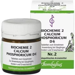 BIOCHEMIE 2 Kalciumfosforicum D 6 tabletter, 80 st