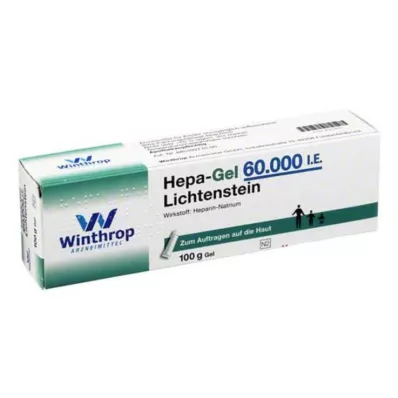 Hepa Gel 60 000 IE Lichtenstein, 100 g