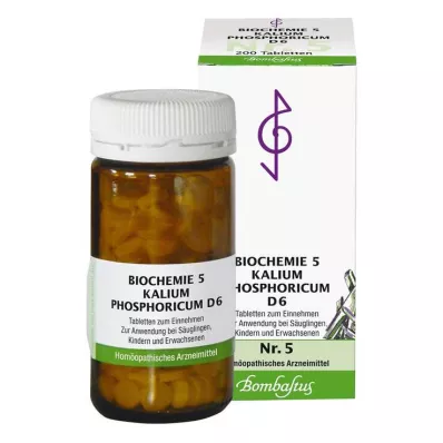 Biokemi 5 Kalium phosphoricum D 6 tabletter, 200 st Biokemi 5 Kalium phosphoricum D 6 tabletter, 200 st