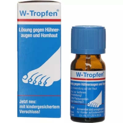 W-TROPFEN Lösning mot corns+corns, 10 ml