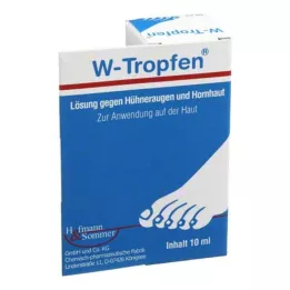 W-TROPFEN Lösning mot corns+corns, 10 ml