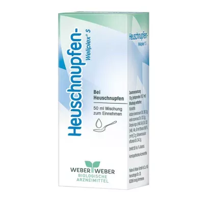 HEUSCHNUPFEN Weliplex S-blandning, 50 ml HEUSCHNUPFEN Weliplex S-blandning, 50 ml