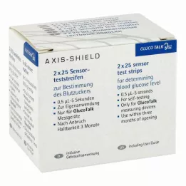 GLUCO TALK BZ-Strips Teststickor, 2X25 st