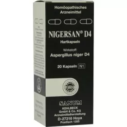 NIGERSAN D 4 kapslar, 20 kapslar