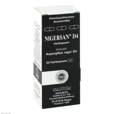 Nigersan D 4 kapslar, 20 st
