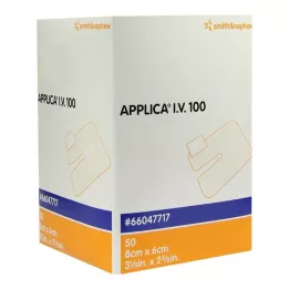 APPLICA I.V.100 Kanylplåster med absorberande kompress, 50 st