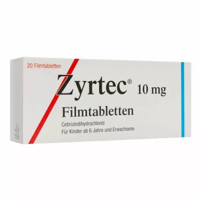 ZYRTEC Filmdragerade tabletter, 20 st ZYRTEC Filmdragerade tabletter, 20 st