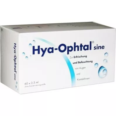 HYA-OPHTAL Sinus ögondroppar, 60X0,5 ml