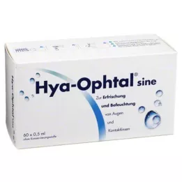 HYA-OPHTAL Sinus ögondroppar, 60X0,5 ml